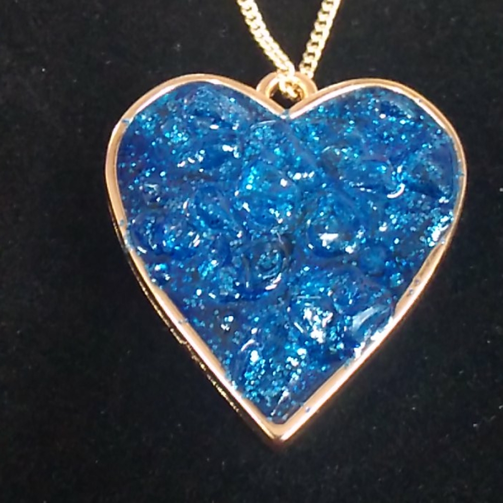 24 in Chain Heart Necklace